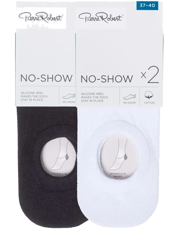 Sokker No Show Mix 37-40 2par Pierre Robert