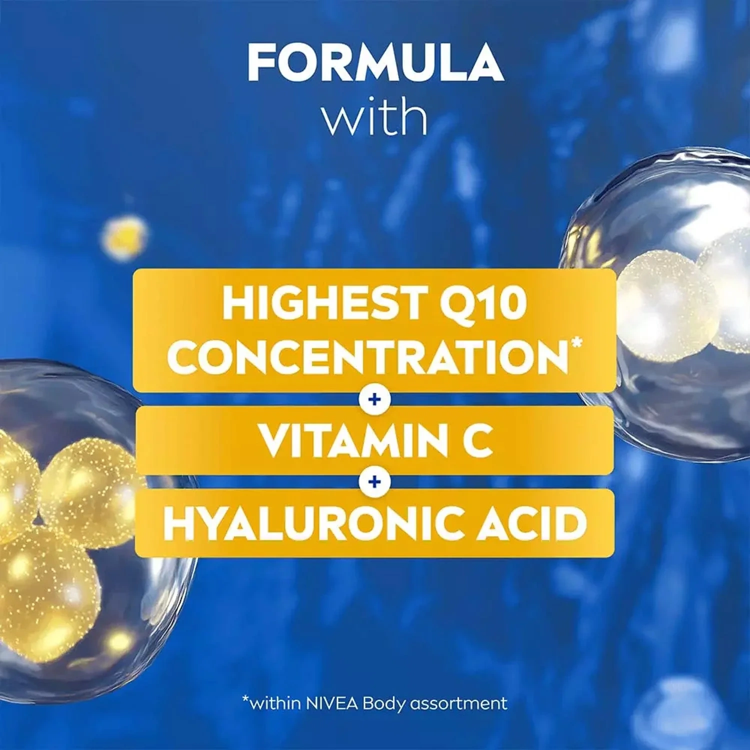 NIVEA Body Serum Lotion Q10 Firming Energizing
