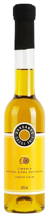 Olivenolje m/sitron, extra virgin  250ml