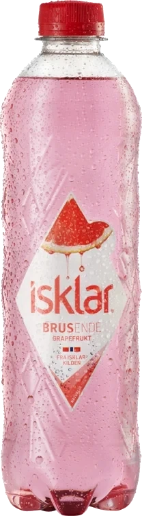 Isklar Sparkling Brusende Grapefrukt 0,5l