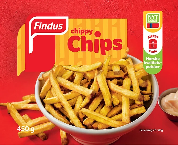 Chippy Chips 14x450g