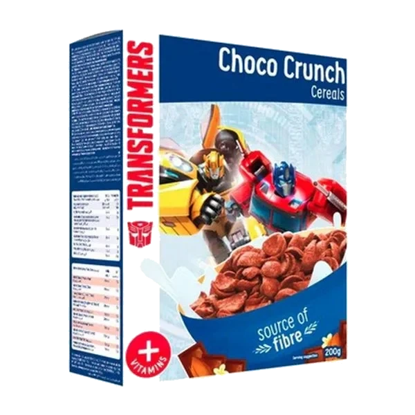 Choco Crunch Cereal - Transformers
