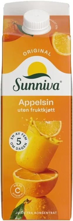 Appelsinjuice 0,5l Sunniva