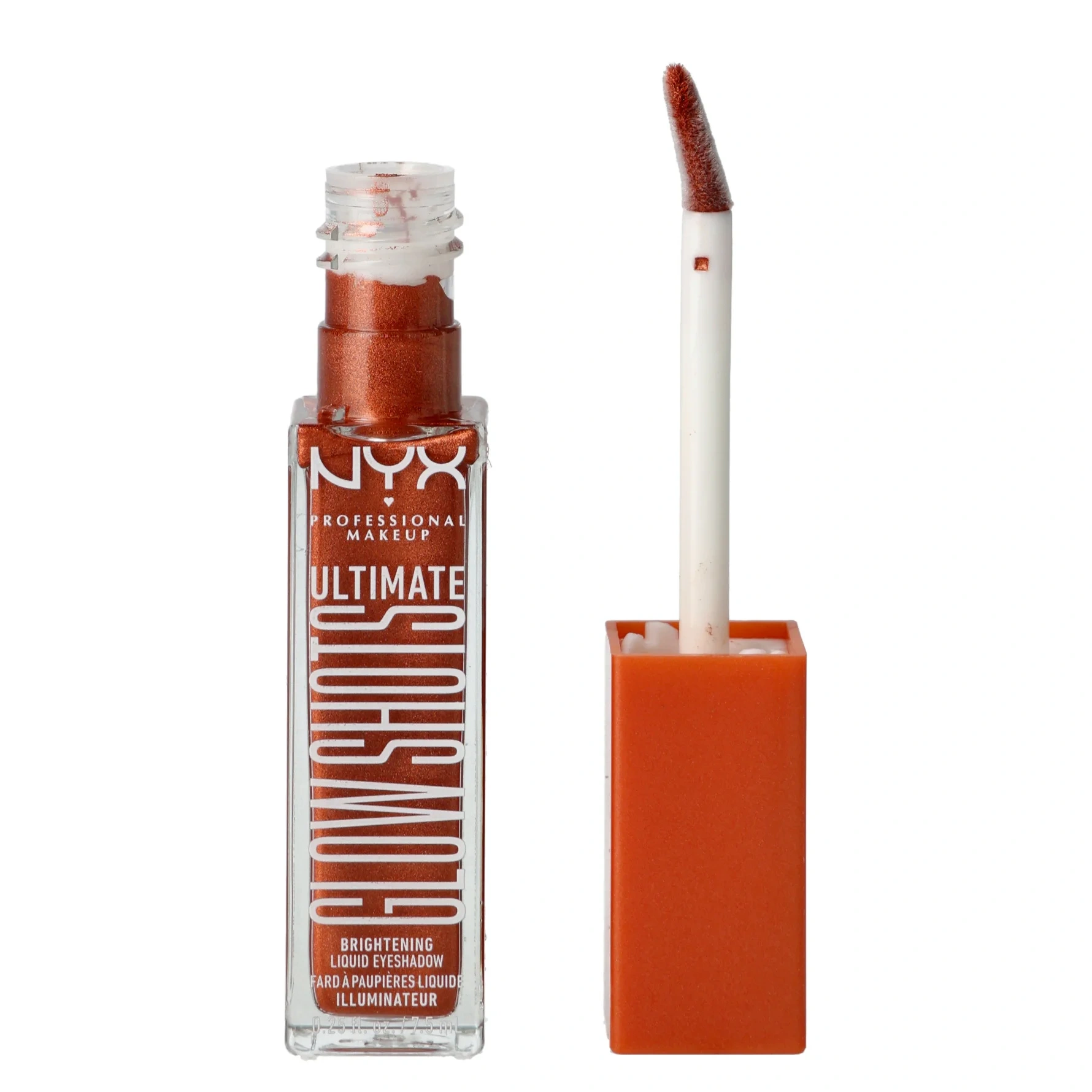 NYX PROFESSIONAL MAKEUP Ultimate Glow Shots Liquid Eyeshadow 11 Clementine Fine
