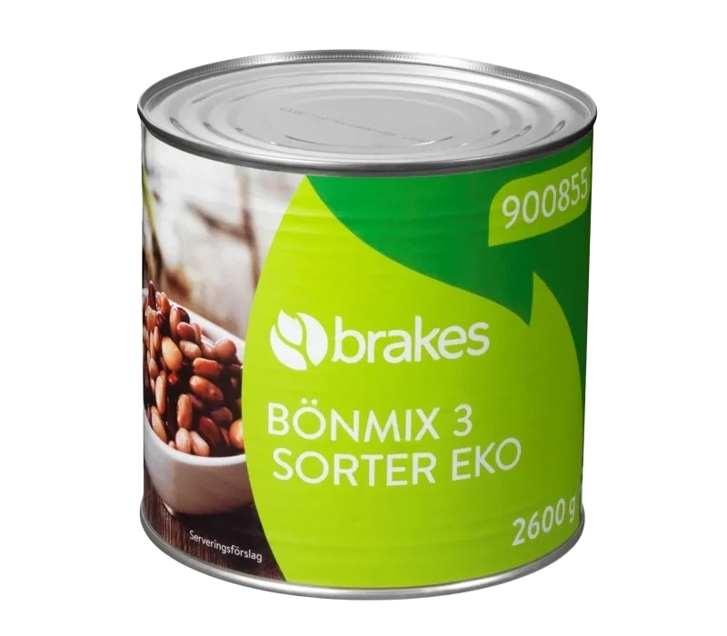 Brakes Bönmix 3 sort EKO