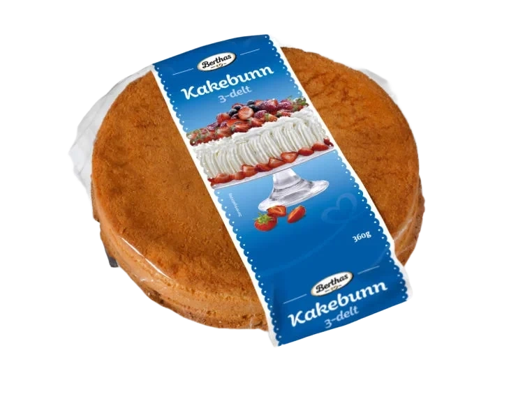Kakebunn 3-Delt 360g Berthas