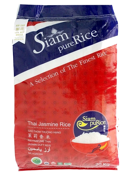 Thai Jasmine Rice 20kg Siam