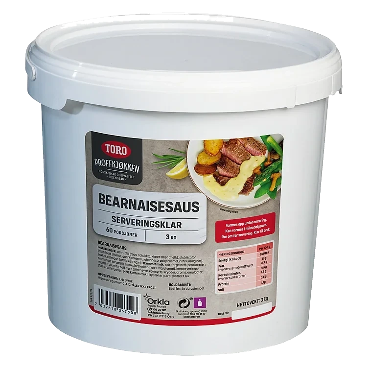 Bearnaisesaus ferdig    3kg