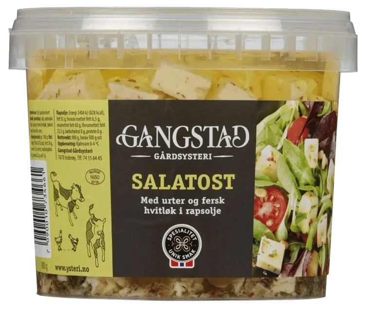 Salatost 900g Gangstad