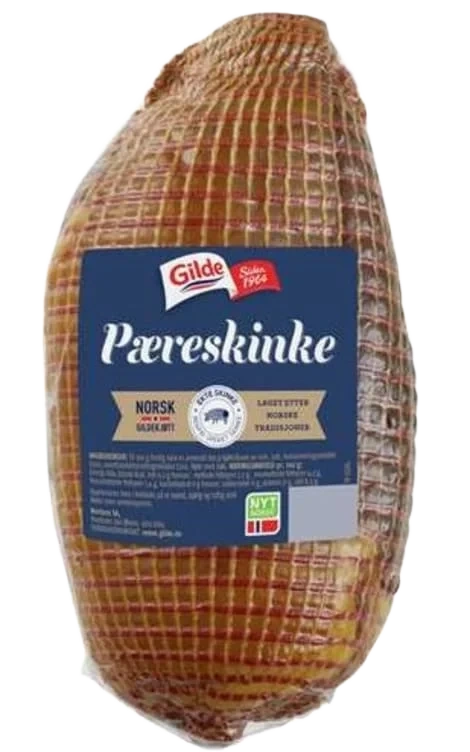 Pæreskinke Røkt hel i nett 1,1kg Gilde