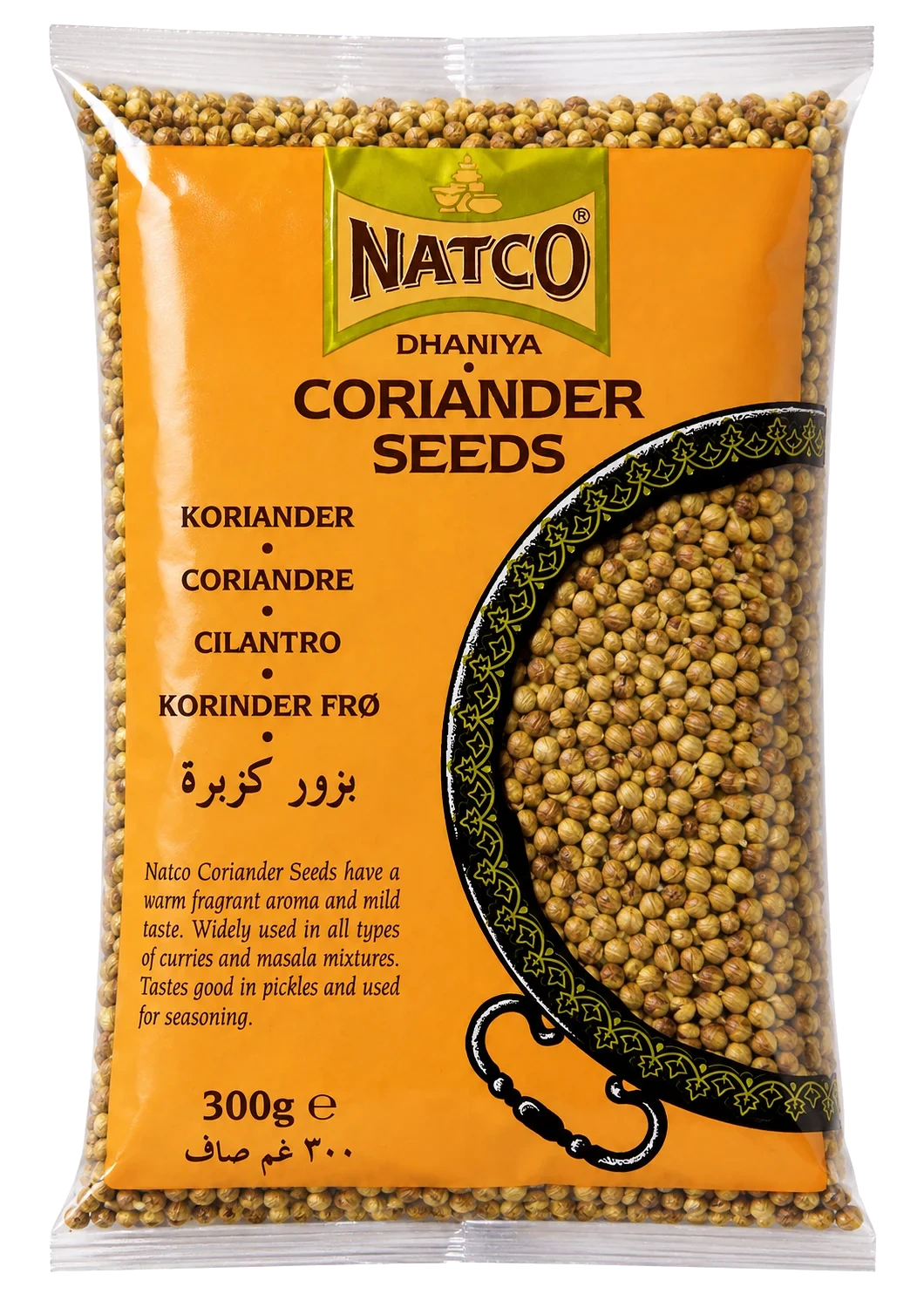 Natco Korianderfrø 300g