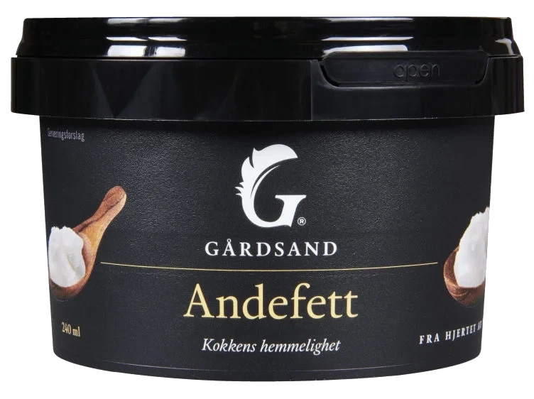 Andefett Fersk 240g Gårdsand
