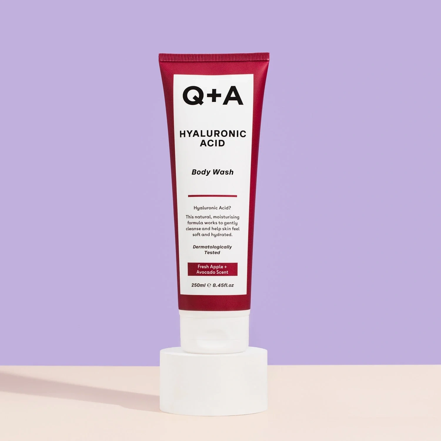 Q+A Hyaluronic Acid Body Wash, 250 ml