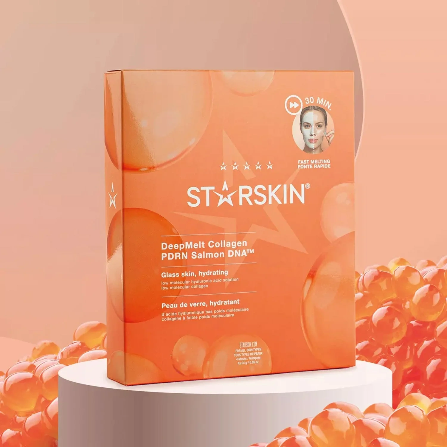 Starskin DeepMelt Collagen PDRN Sheet Mask