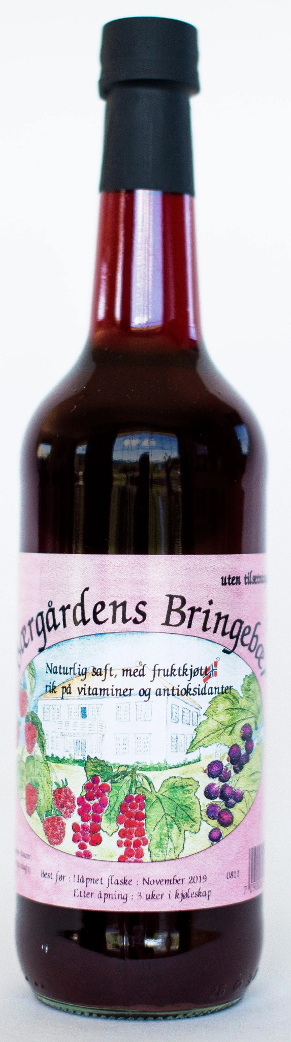 Bærgården Bringebærsaft