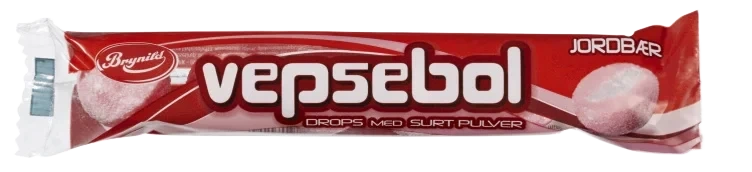 Vepsebol Jordbær Ny