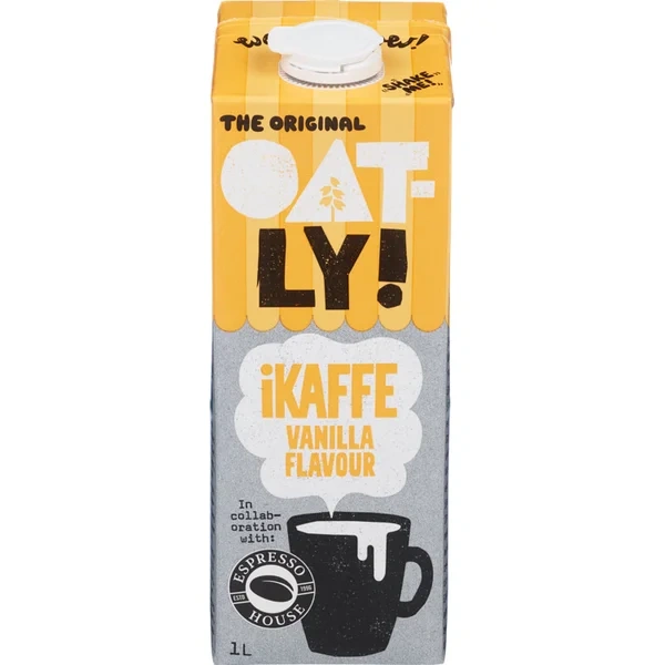 Havredrikk Ikaffe Vanilla 1l Oatly