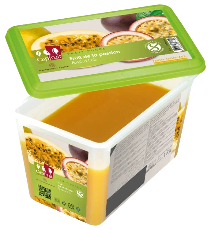 Pasjonsfrukt Pure 1kg Capfruit