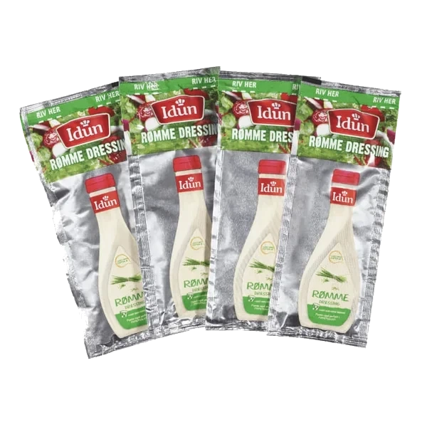 Rømmedressing 80x22g Idun Kuvert