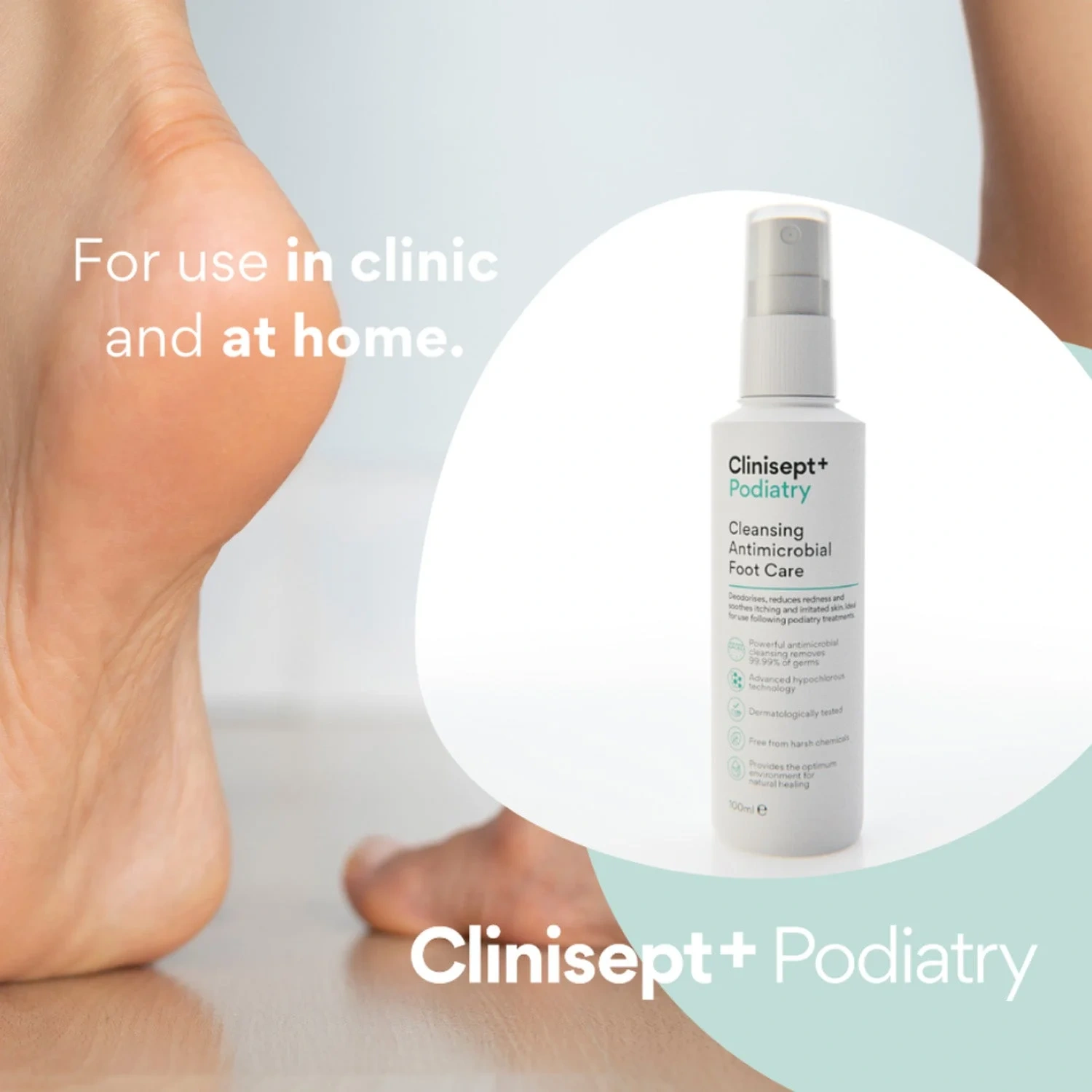 Clinisept+ Podiatry Foot Care Spray