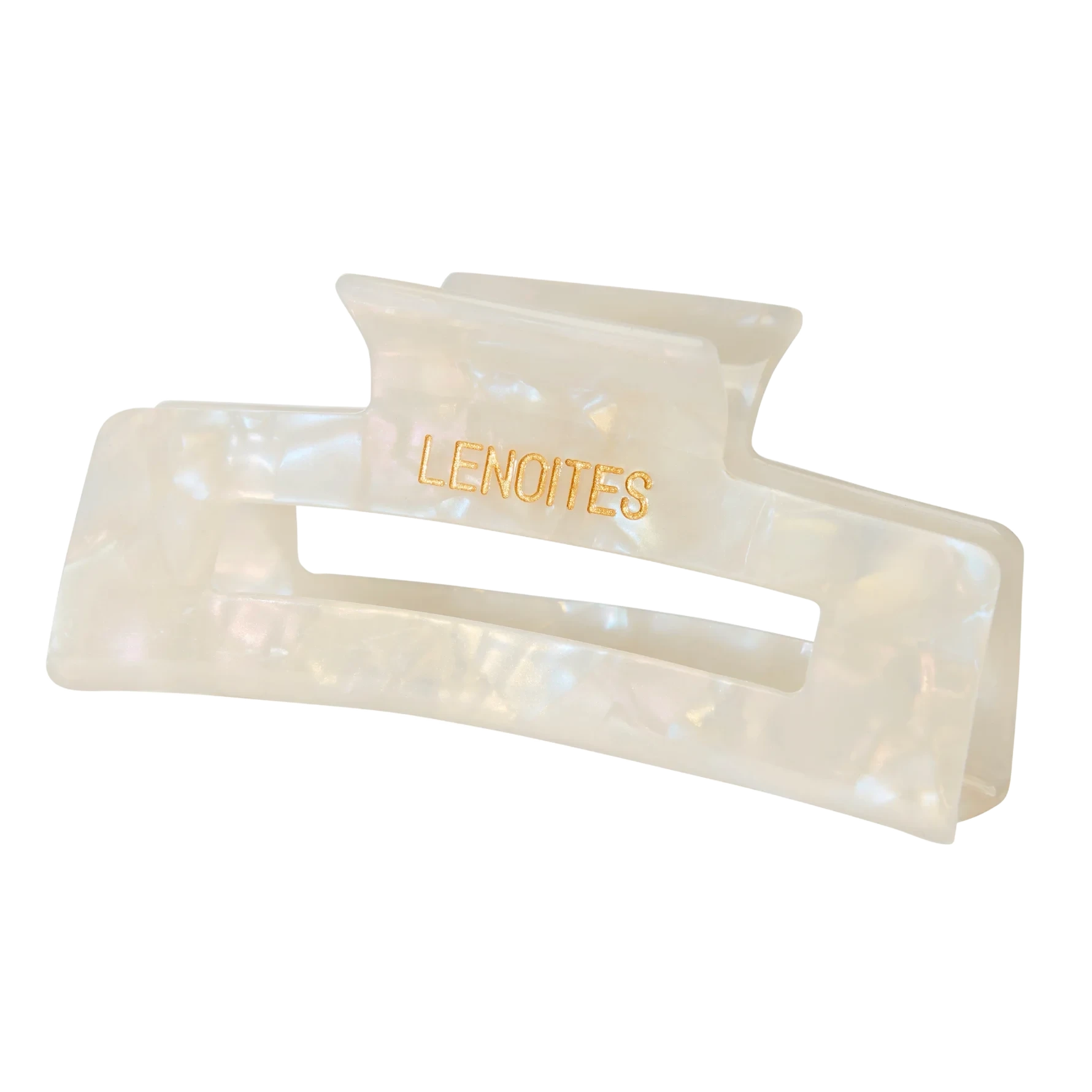 Lenoites Hair Claw White