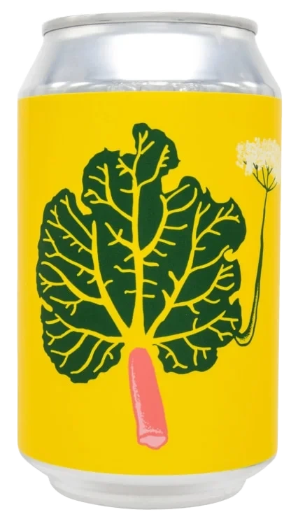 Fruktsmekk Rabarbara&Hylleblomst 0,33l boks