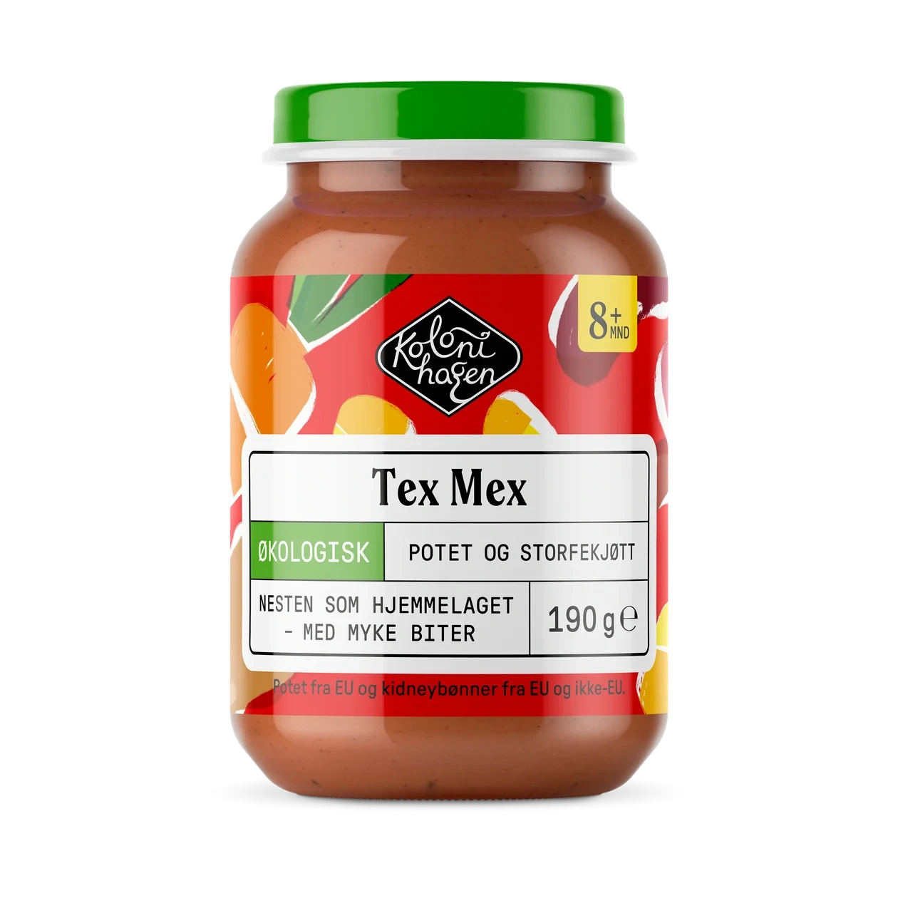 Tex Mex, 8 mnd