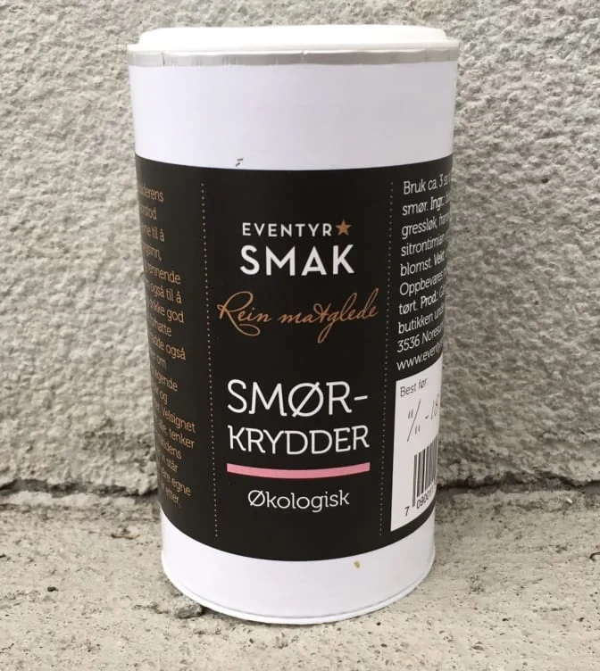 Smørkrydder Tørkede Urter Eventyrsmak