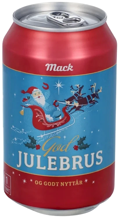 Mack Julebrus 0,33l bx