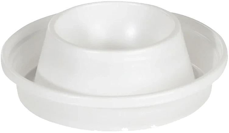 Eggeglass,hvit   100stk