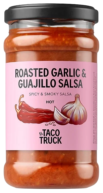 El Taco Truck Roasted Garlic & Guajillo Salsa 215g