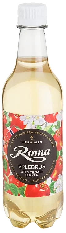Eple brus uten tilsatt sukker  24x50cl