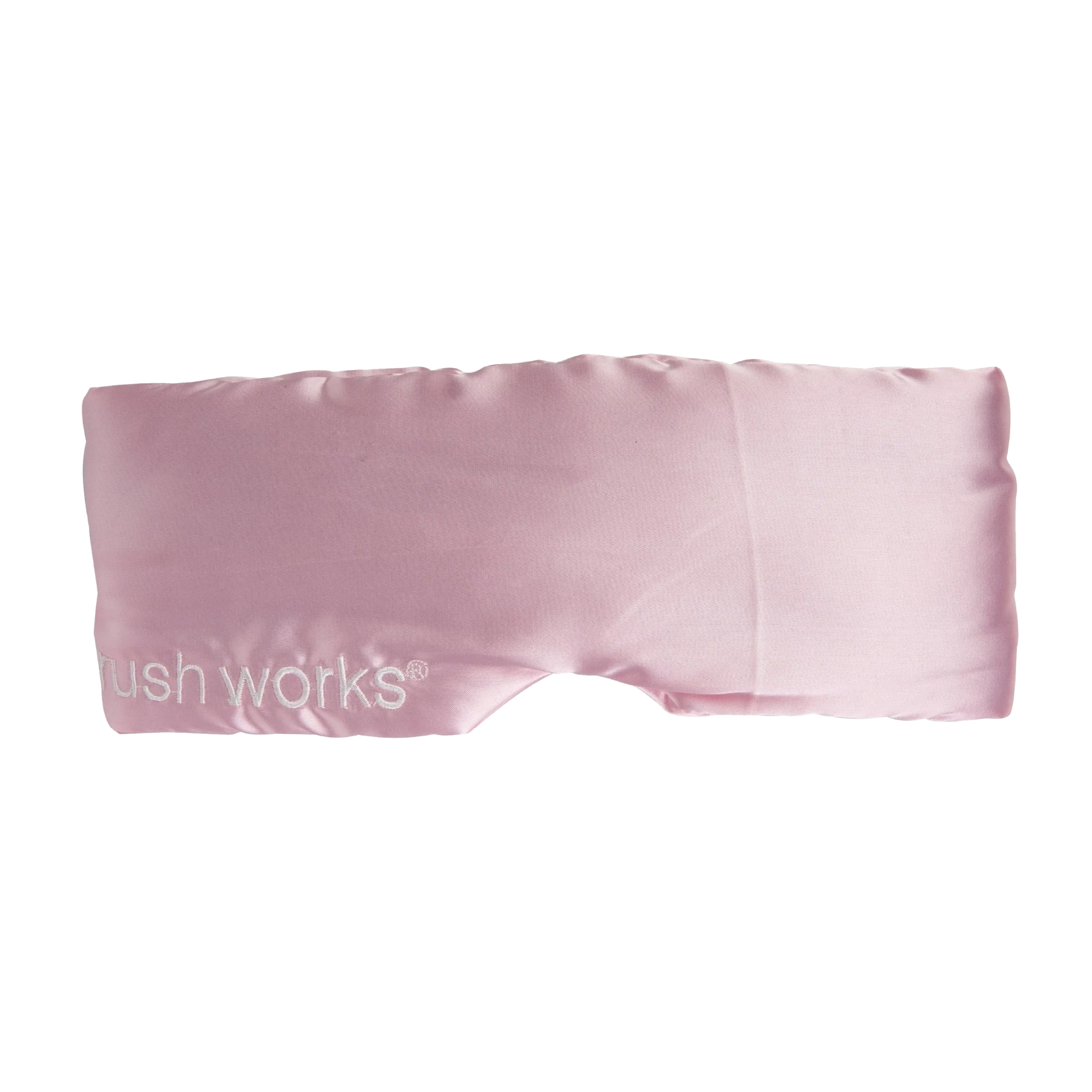 Brushworks Cushioned Satin Sleep Mask, 1 stk.