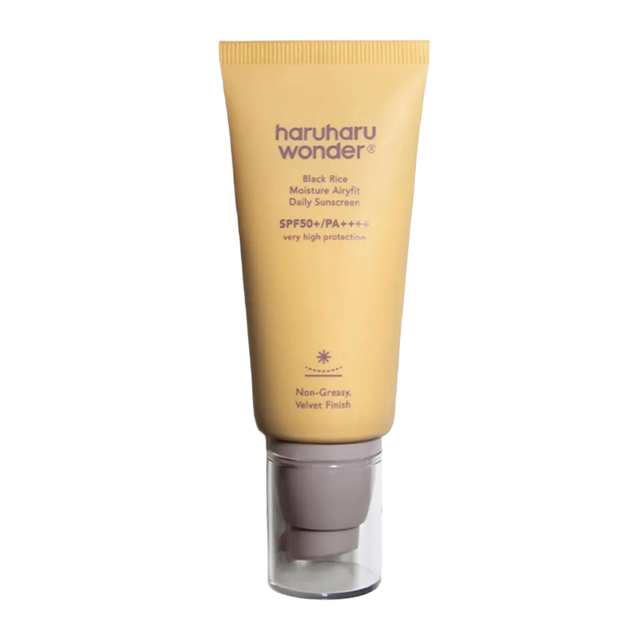 haruharu wonder Black Rice Moisture Airyfit Daily Sunscreen SPF50+ PA++++, 50 ml