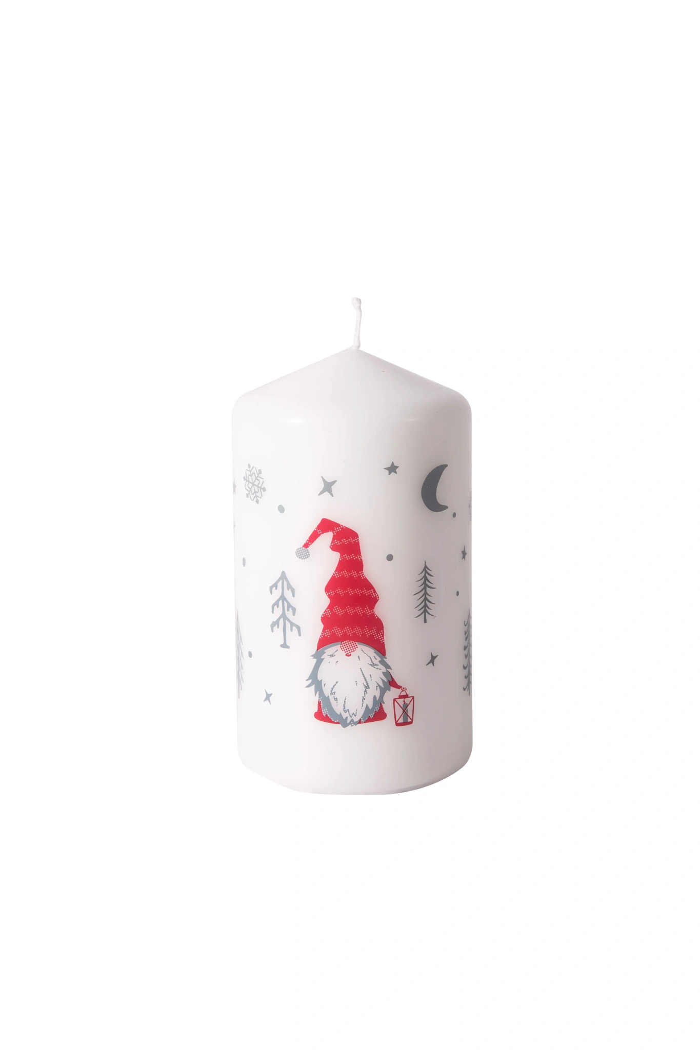 Kubbelys 6,8 X12 Cm Tomte med Luva