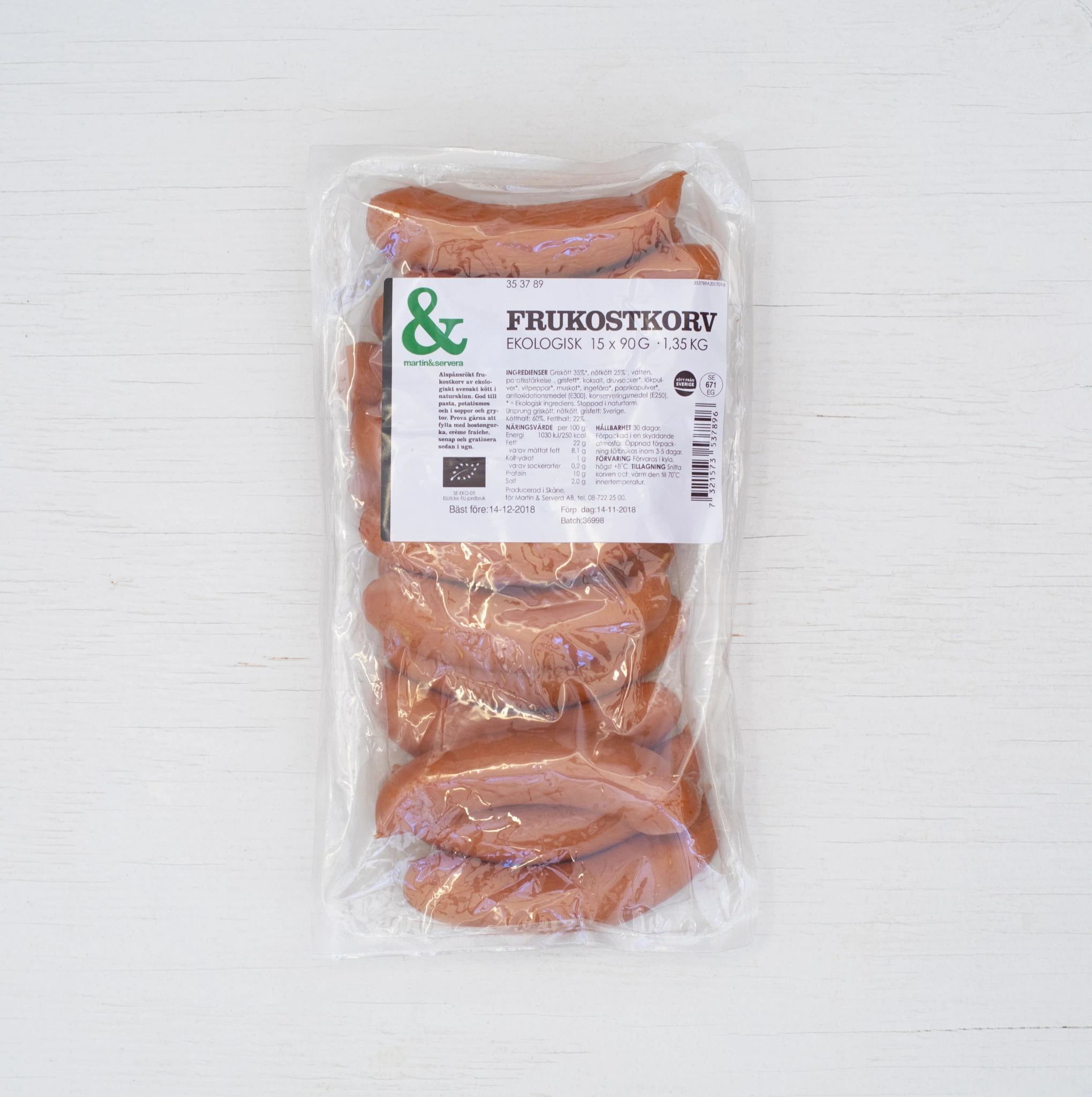 Frukostkorv Ekologisk