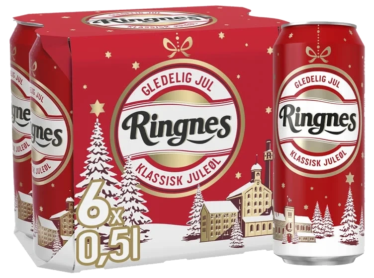 Ringnes Juleøl 0,5lx6 boks