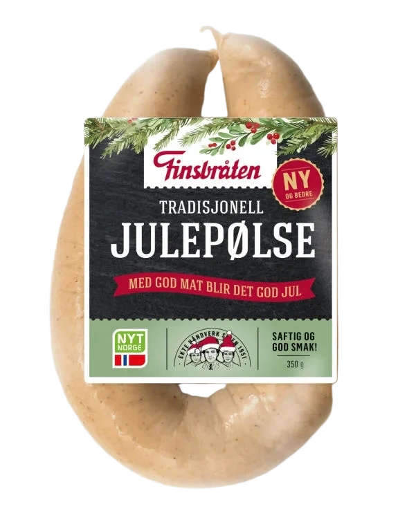 Julepølse Tradisjonell 350g Finsbråten