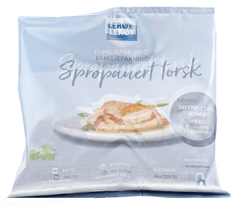 Sprøpanert Torskefilet 600g Lerøy