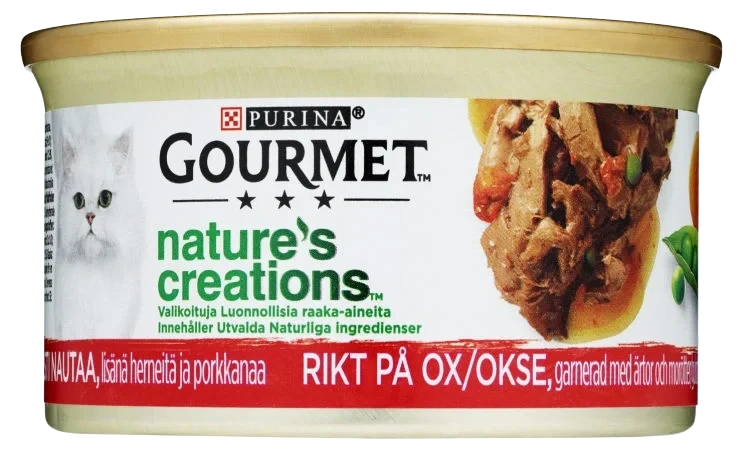 Gourmet Nature's Creation Beef 85g Purina