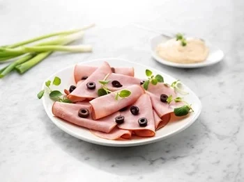 Skinka rökt skivad