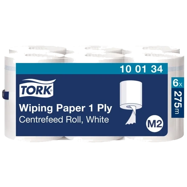 Senterrull Hvit M2 Papir Tork