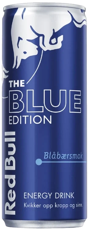 Red Bull Energidrikk Blue Edition 250ml boks