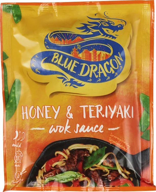 Woksaus Honey&Teriyaki 120g Blue Dragon
