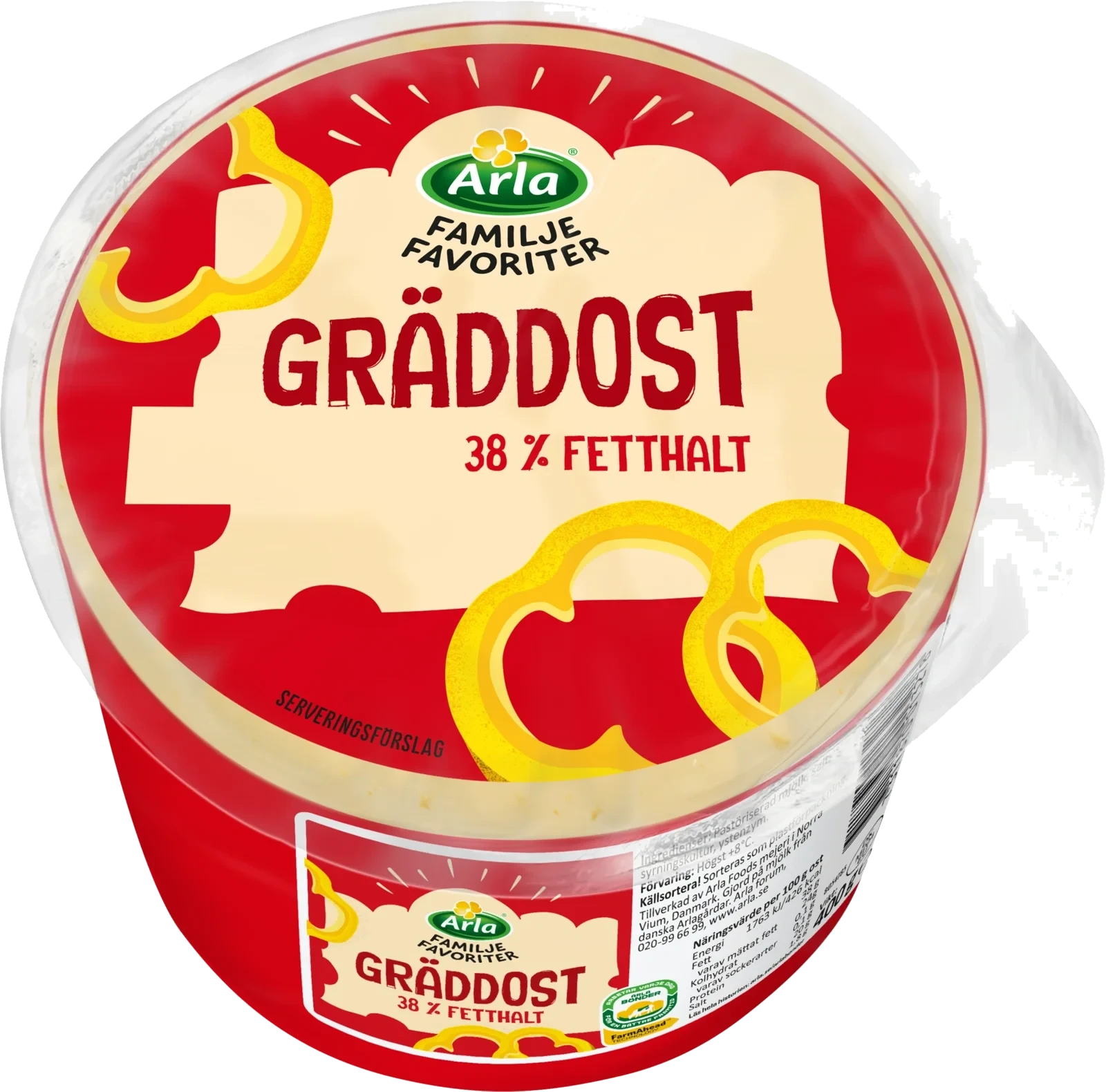 Familjefavoriter Gräddost