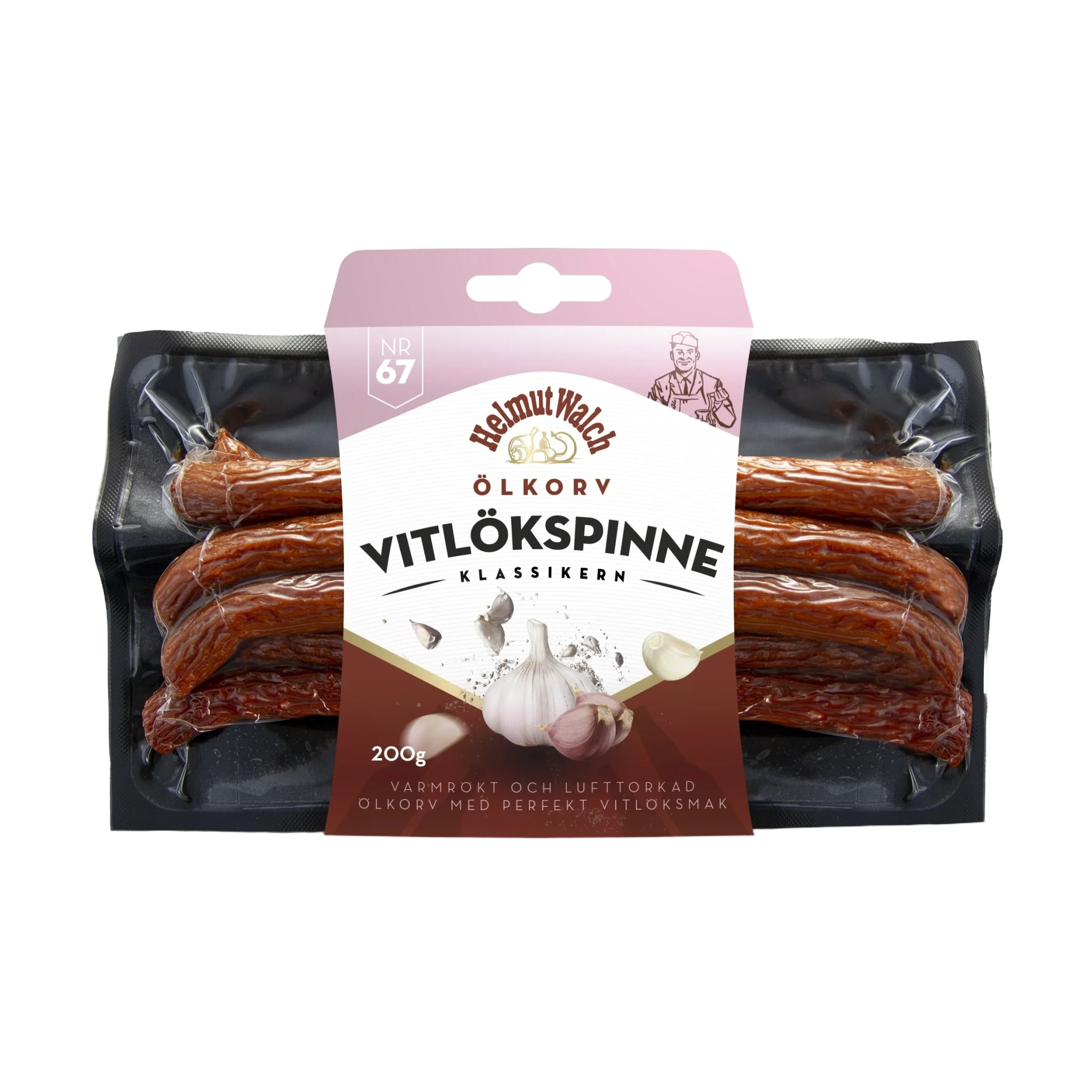 Ölkorv Vitlökspinne