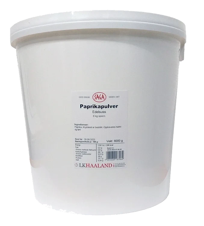 Paprika spann  6kg