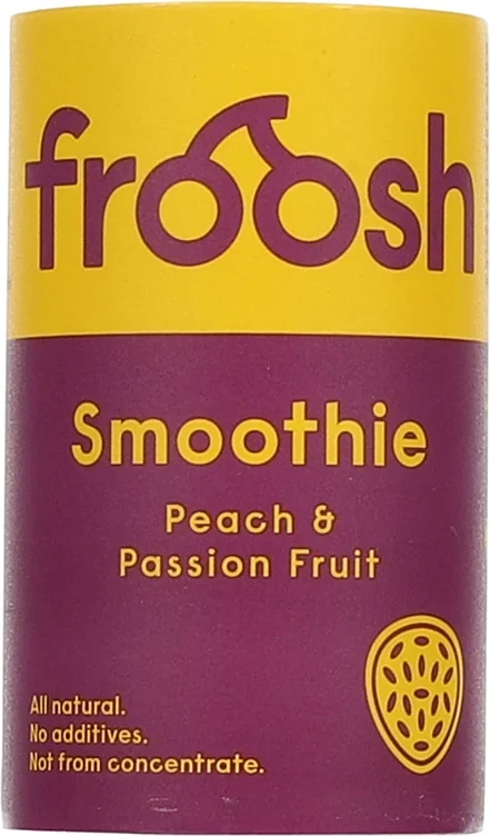 Smoothie fersken & pasjonsfrukt     150ml