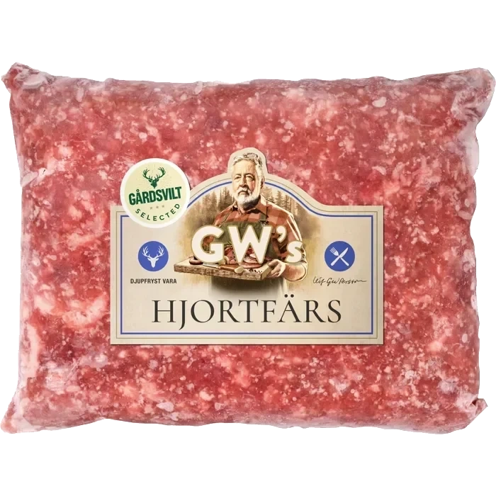 Hjortfärs GW:s utvalda 400g Gårdsvilt