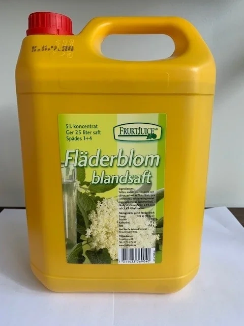 Blandsaft Fläder 1+4 5L Dunk